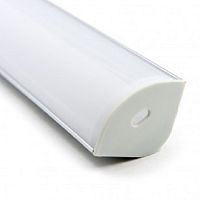 Профиль для светодиодной ленты угловой SW-Group 3030 2000x30x30мм, 200см картинка 